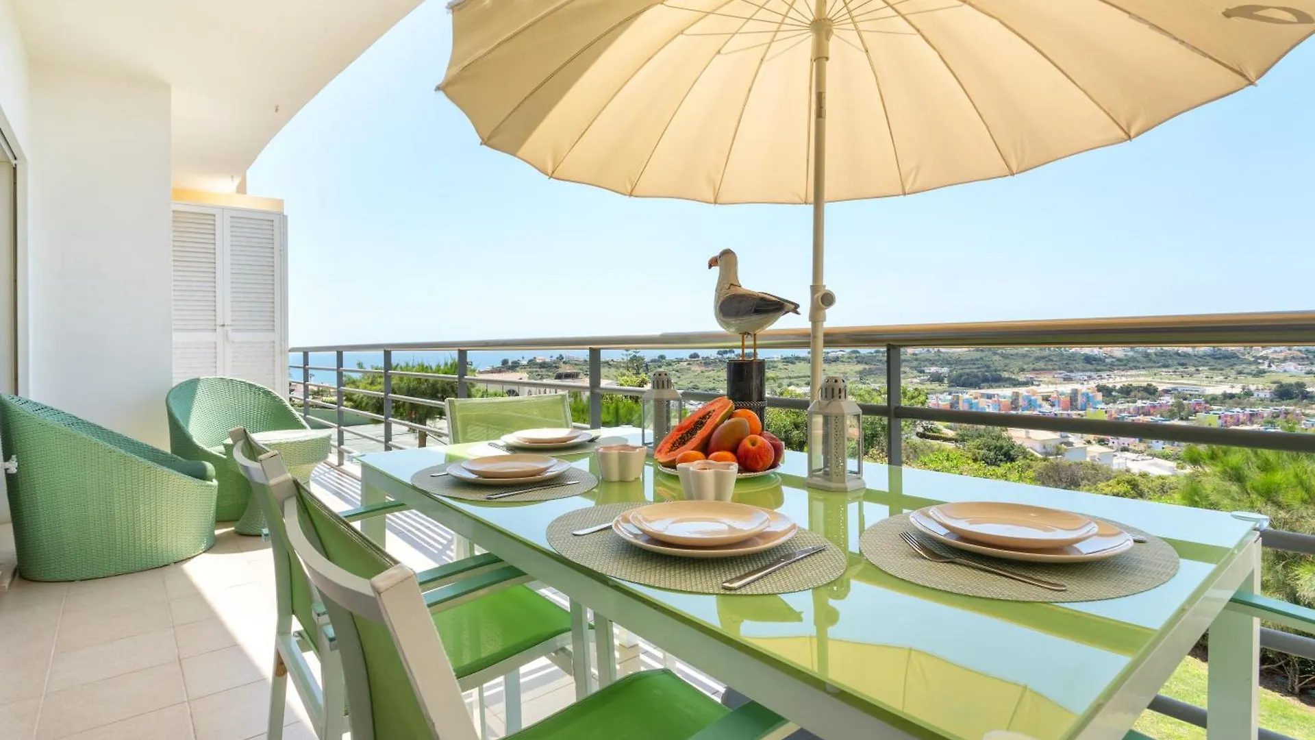 Bnb Homes Ocean View Apartment With Comfortable Terrace, 2 Swimming Pools & Tennis Court Albufeira